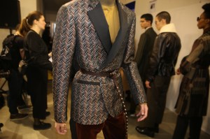 Backstage at Cerrutti 1881 Men's Fall 2018