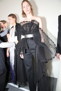 Backstage at Givenchy Couture Spring 2018
