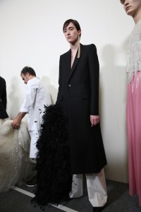 Backstage at Givenchy Couture Spring 2018