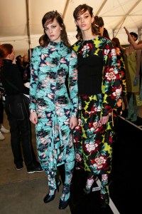 Backstage at Kenzo Men's Fall 2018