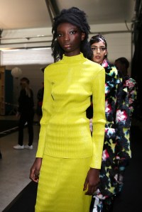 Backstage at Kenzo Men's Fall 2018