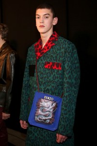 Backstage at Kenzo Men's Fall 2018