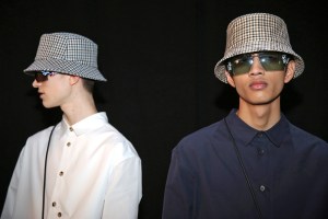 Backstage at Kenzo Men's Fall 2018