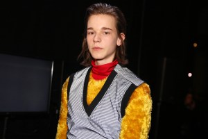 Backstage at Kenzo Men's Fall 2018