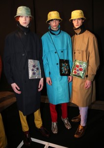 Backstage at Kenzo Men's Fall 2018