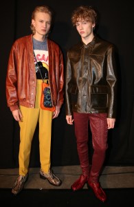 Backstage at Kenzo Men's Fall 2018