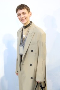 Backstage at Lanvin Men's Fall 2018