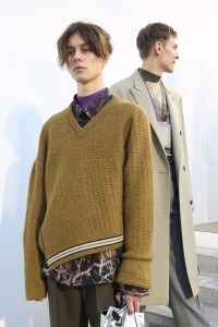 Backstage at Lanvin Men's Fall 2018