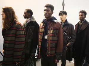 Backstage at Lanvin Men's Fall 2018