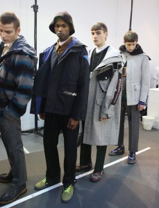 Backstage at Lanvin Men's Fall 2018