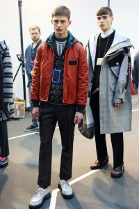 Backstage at Lanvin Men's Fall 2018