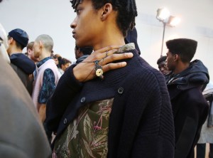 Backstage at Lanvin Men's Fall 2018