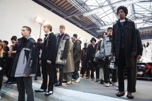 Backstage at Lanvin Men's Fall 2018