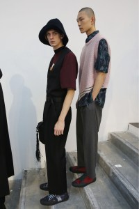 Backstage at Lanvin Men's Fall 2018
