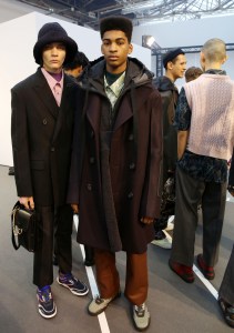 Backstage at Lanvin Men's Fall 2018