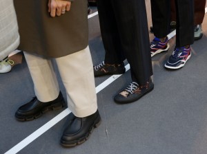 Backstage at Lanvin Men's Fall 2018