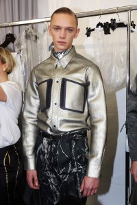 Backstage at Louis Vuitton Men's Fall 2018