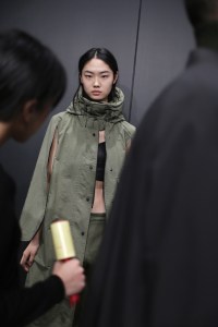 Backstage at Neil Barrett Men's Fall 2018