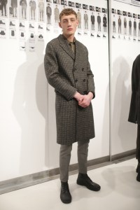Backstage at Neil Barrett Men's Fall 2018