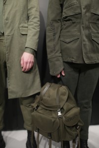 Backstage at Neil Barrett Men's Fall 2018