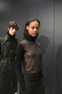 Backstage at Neil Barrett Men's Fall 2018