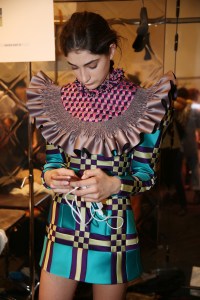 Backstage at Victor & Rolf Couture Spring 2018