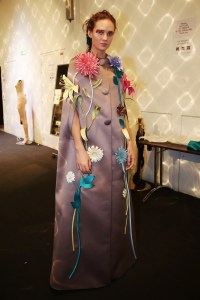 Backstage at Victor & Rolf Couture Spring 2018