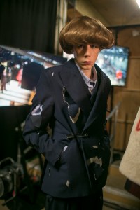 Backstage at Charles Jeffrey Loverboy Men's Fall 2018