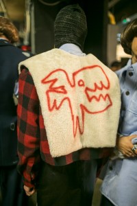 Backstage at Charles Jeffrey Loverboy Men's Fall 2018