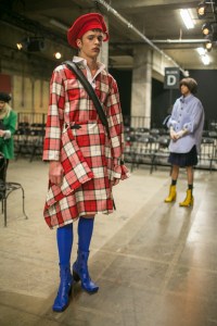 Backstage at Charles Jeffrey Loverboy Men's Fall 2018
