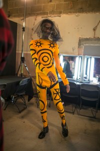 Backstage at Charles Jeffrey Loverboy Men's Fall 2018