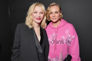 Courtney Love and Diane Kruger