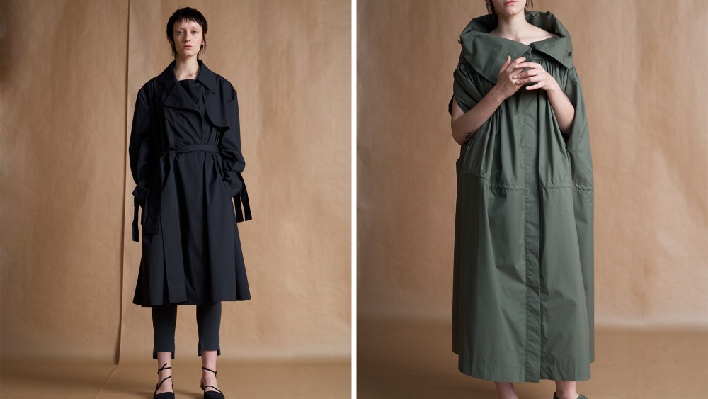 Looks from the Phvlo x Central Saint Martins range