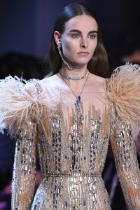 Details at Elie Saab Couture Spring 2018