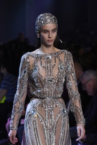 Details at Elie Saab Couture Spring 2018