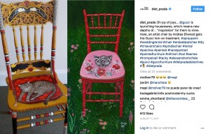 Diet Prada in August calls out Gucci for it’s “iron on” work.