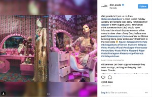 Diet Prada in January calls out Dolce & Gabbana again for copying Gucci.