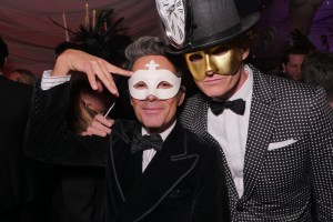 Vincent Darré and the man in the gold mask