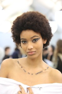 Backstage at Christian Dior Couture Spring 2018