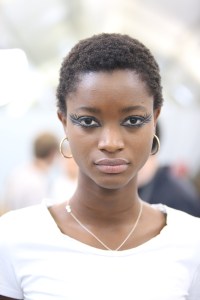 Backstage at Christian Dior Couture Spring 2018
