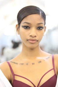 Backstage at Christian Dior Couture Spring 2018
