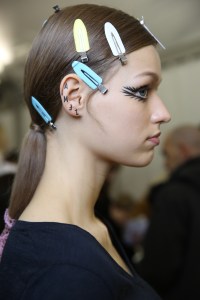 Backstage at Christian Dior Couture Spring 2018