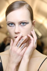 Backstage at Christian Dior Couture Spring 2018