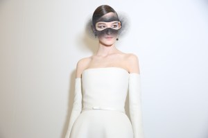 Backstage at Christian Dior Couture Spring 2018