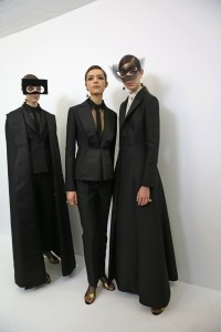 Backstage at Christian Dior Couture Spring 2018