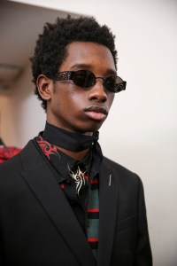 Backstage at Dior Homme Men's Fall 2018