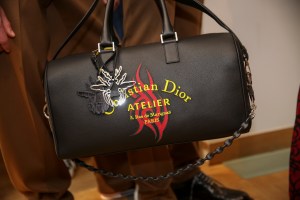 Backstage at Dior Homme Men's Fall 2018