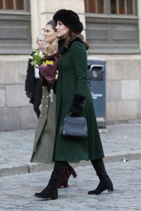 Catherine Duchess of Cambridge, Crown Princess Victoria visit by the Duke and Catherine Duchess of Cambridge, Walk from the palace to the Nobel Museum,Stockholm
Prince William and Catherine Duchess of Cambridge visit to Sweden - 30 Jan 2018