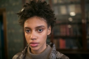 Backstage at Edward Crutchley Fall 2018