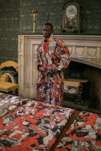 Backstage at Edward Crutchley Fall 2018